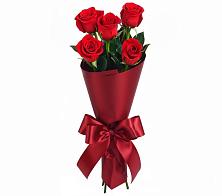 Букет 5 Красных роз Эдлесс Лав в Чанах
