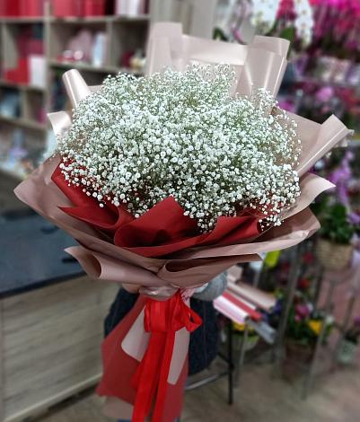 Букет цветов из: Гипсофила в Чанах