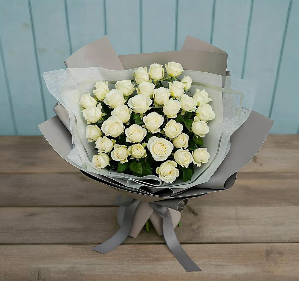 Букет Белоснежная нежность в Чанах