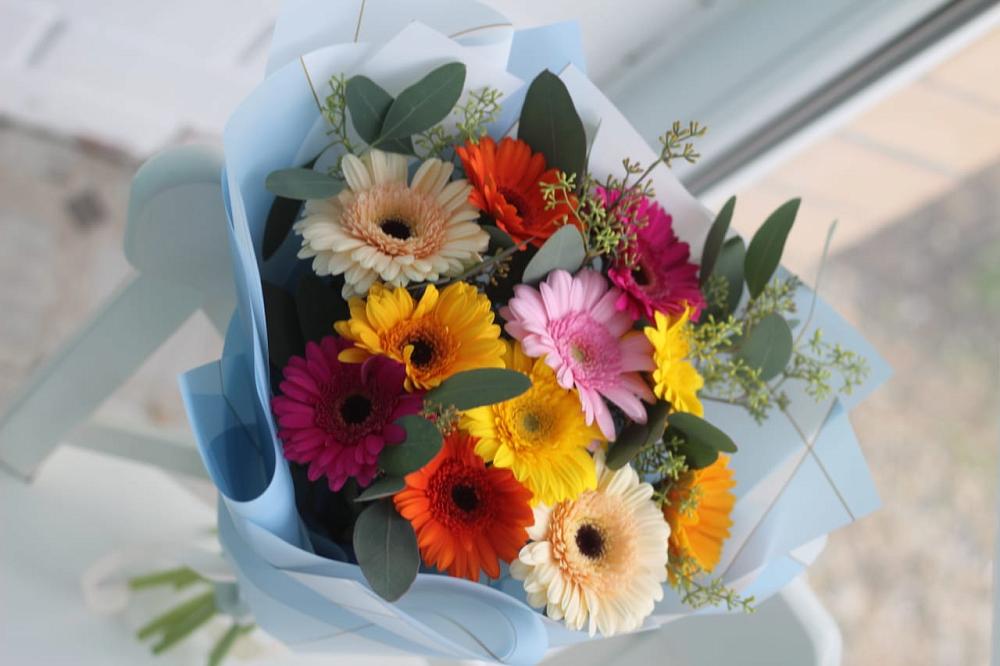 Букет цветов из: Герберы в Чанах