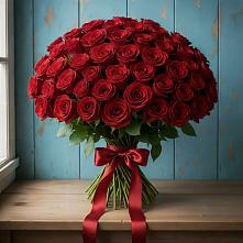 Букет Красные розы Блэк Меджик в Чанах