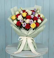 Букет цветов из:  Розы в Чанах