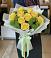 Букет цветов из: Хризантемы и Розы в Чанах