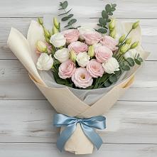 Букет цветов из:  Лизиантусы #REPLACE_PRED# Чанах