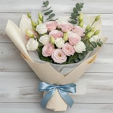 Букет цветов из:  Лизиантусы в Чанах