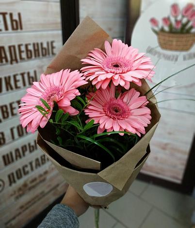Букет цветов из: Герберы в Чанах