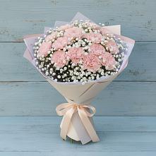 Букет цветов из:  Гвоздики в Чанах