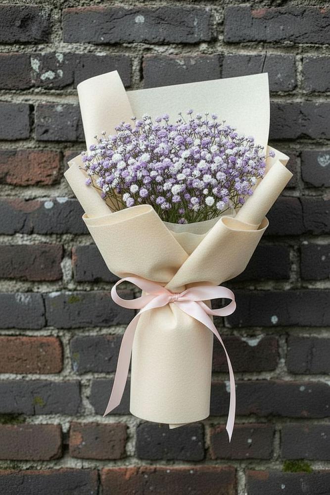 Букет цветов из: Гипсофила в Чанах