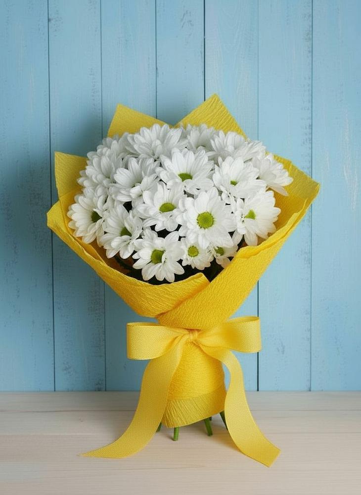 Букет цветов из: Хризантемы в Чанах