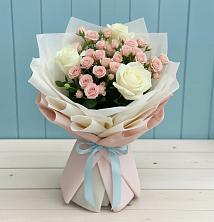 Букет цветов из:  Розы в Чанах
