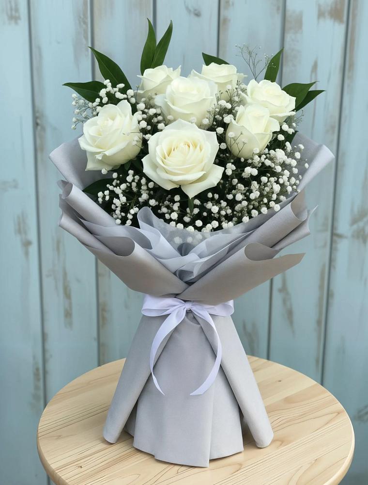 Букет цветов из: Розы в Чанах