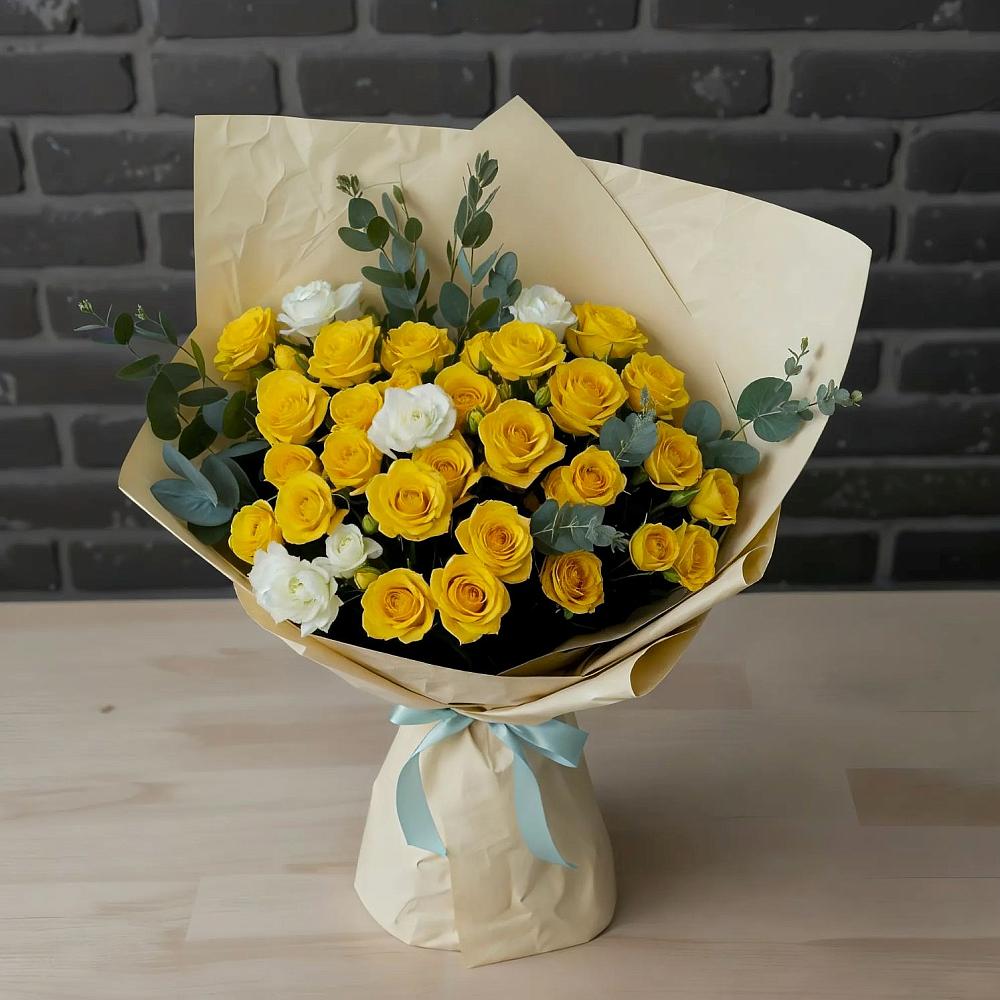 Букет цветов из: Розы в Чанах