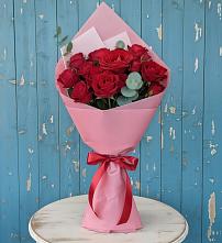 Букет цветов из:  Розы в Чанах