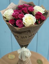 Букет цветов из:  Розы в Чанах