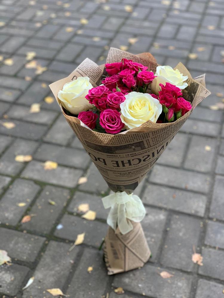 Букет цветов из: Розы в Чанах