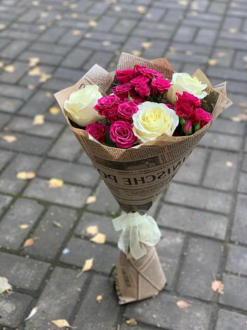 Букет цветов из: Розы в Чанах