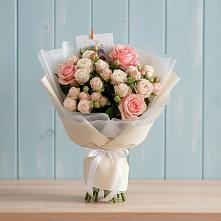 Букет цветов из:  Розы в Чанах