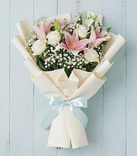 Букет цветов из:  Лилии в Чанах