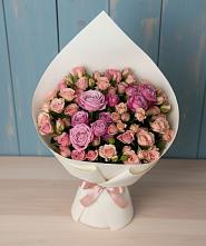 Букет цветов из:  Розы #REPLACE_PRED# Чанах